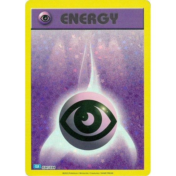 Pokemon Trading Card Game Classic - 034/034 Basic Psychic Energy Classic Collection Pokemon Trading Card Game Classic - 034/034 Basic Psychic Energy Classic Collection
