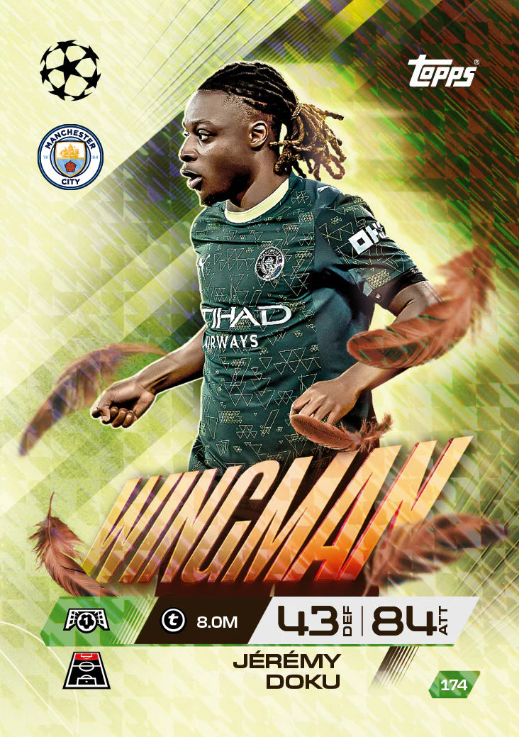 2025-26 Topps Soccer UCC Match Attax EXTRA Booster Box (24 Packs)