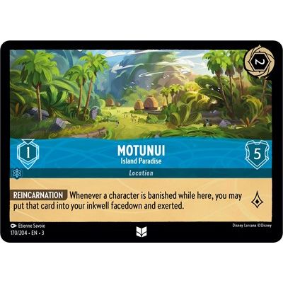 Lorcana - Into The Inklands - 170/204 Motunui - Island Paradise Uncommon