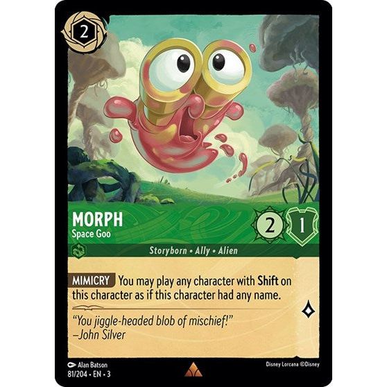 Lorcana - Into The Inklands - 081/204 Morph - Space Goo Rare