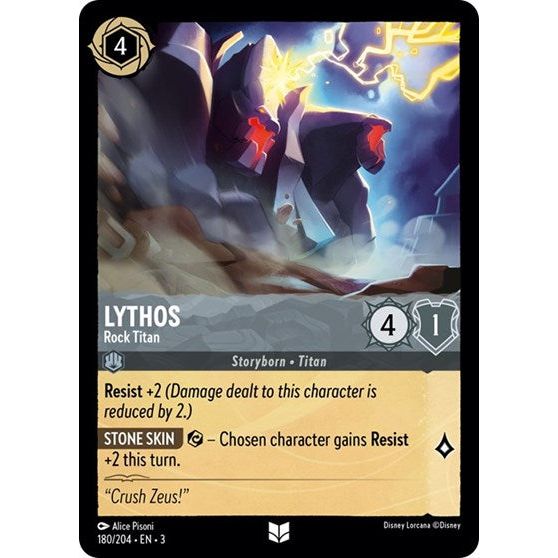 Lorcana - Into The Inklands - 180/204 Lythos - Rock Titan Uncommon