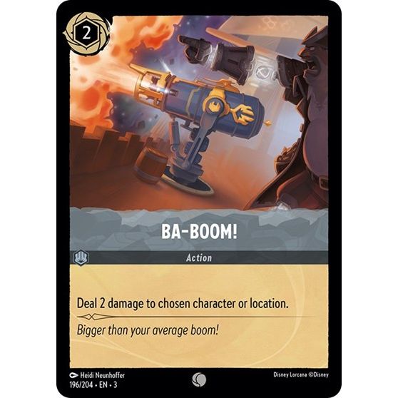 Lorcana - Into The Inklands - 196/204 Ba-Boom! Common