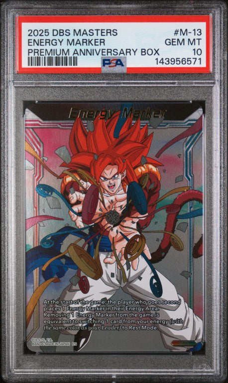 2025 Dragon Ball Super Card Game Masters Premium Anniversary Box #M-13