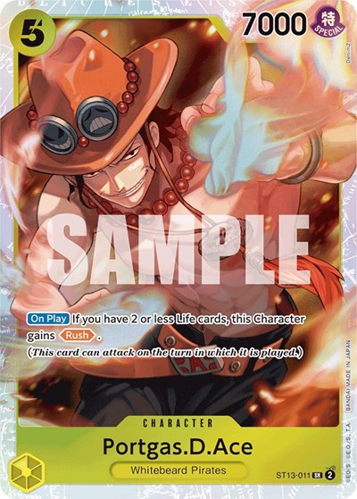 One Piece Card Game - ST13-011 Portgas.D.Ace SR