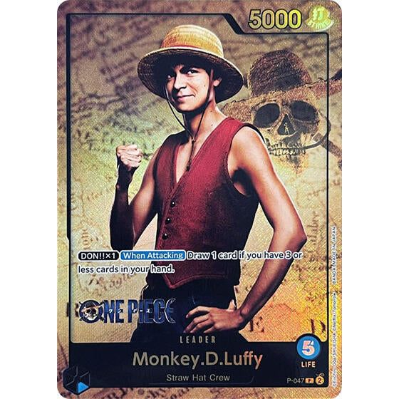 One Piece Card Game Promo - P-047 Monkey.D.Luffy (Premium Card