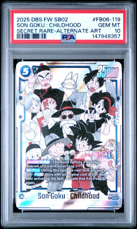 2025 Dragon Ball Super Card Game Fusion World Manga Booster 02 #FB06-1