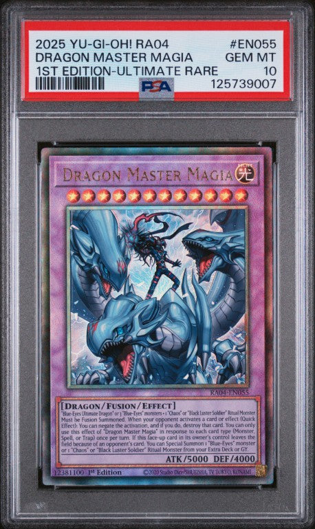 2025 Yu-Gi-Oh! Ra04-Quarter Century Stampede #EN055 Dragon Master Magi 2025 Yu-Gi-Oh! Ra04-Quarter Century Stampede #EN055 Dragon Master Magi