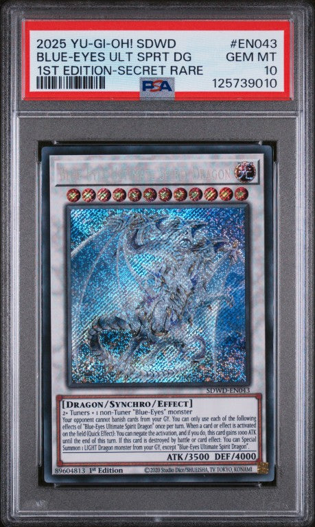 2025 Yu-Gi-Oh! Sdwd-Structure Deck: Blue-Eyes White Destiny #EN043 Blu