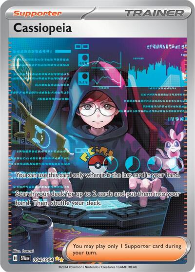 Scarlet & Violet Shrouded Fable - 094/064 Cassiopeia Special Illustration Rare