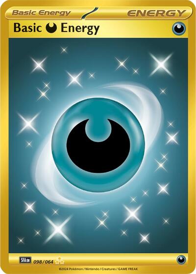 Scarlet & Violet Shrouded Fable - 098/064 Basic Darkness Energy Hyper Rare