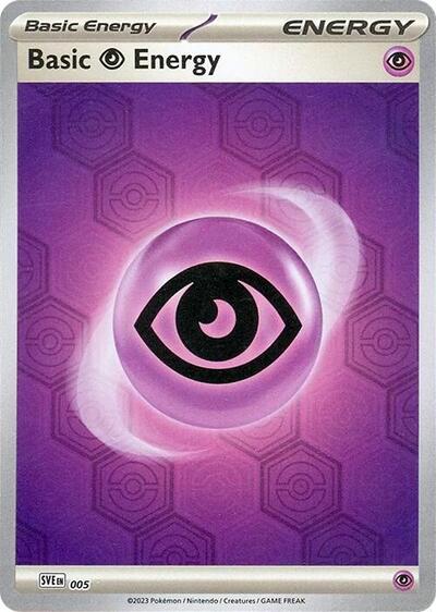 Scarlet & Violet Shrouded Fable - 005 Basic Psychic Energy Common