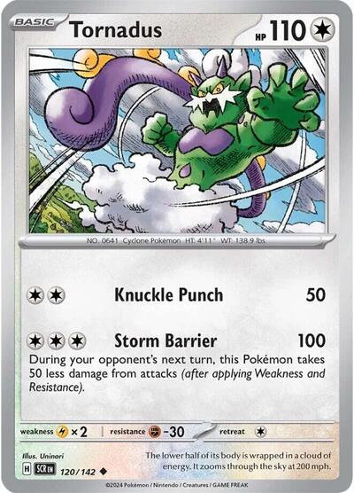 Scarlet & Violet Stellar Crown - 120/142 Tornadus Uncommon