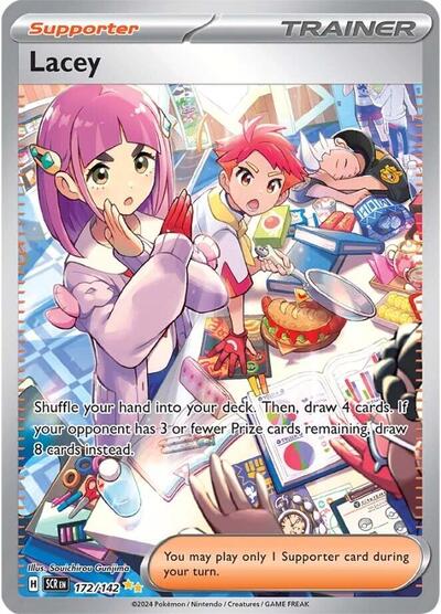 Scarlet & Violet Stellar Crown - 172/142 Lacey Special Illustration Rare