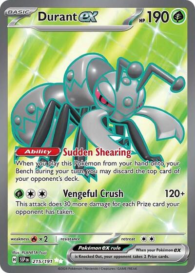 Scarlet & Violet Surging Sparks - 215/191 Durant ex Ultra Rare