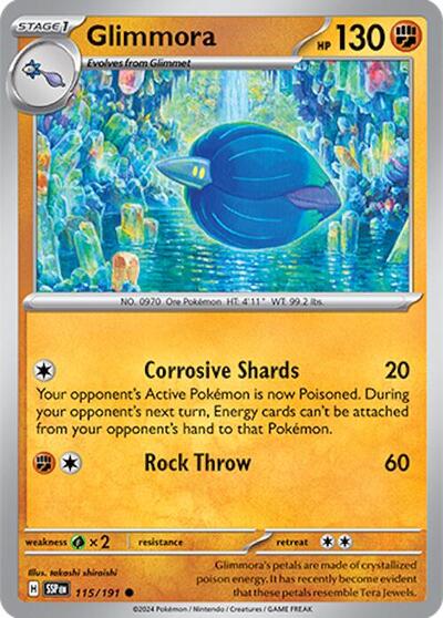 Scarlet & Violet Surging Sparks - 115/191 Glimmora Common