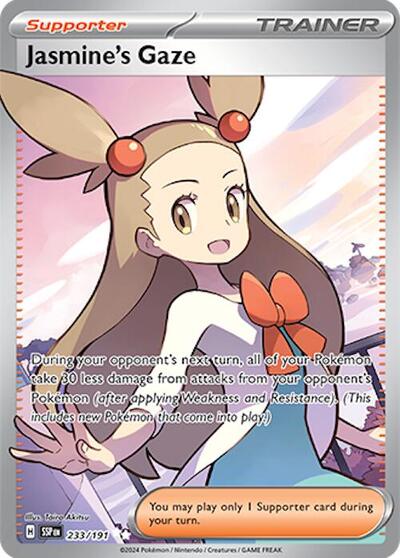 Scarlet & Violet Surging Sparks - 233/191 Jasmine's Gaze Ultra Rare
