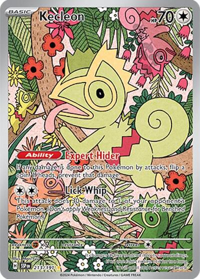 Scarlet & Violet Surging Sparks - 213/191 Kecleon Illustration Rare