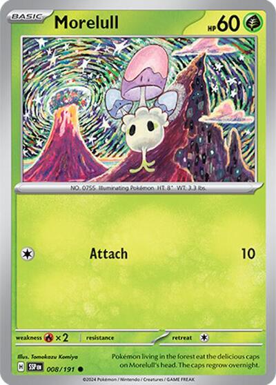 Scarlet & Violet Surging Sparks - 008/191 Morelull Common