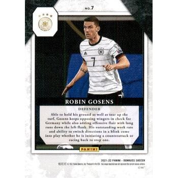 2021-22 Donruss #7 Robin Gosens Elite Series