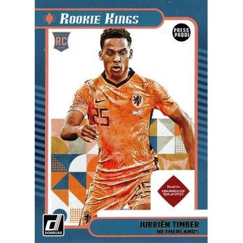 2021-22 Donruss #18 Jurrien Timber Rookie Kings Press Proof