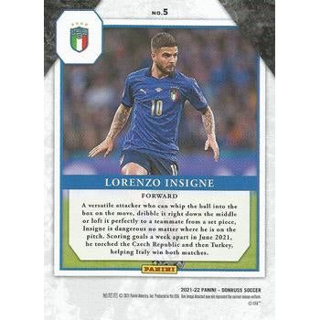 2021-22 Donruss #5 Lorenzo Insigne Elite Series