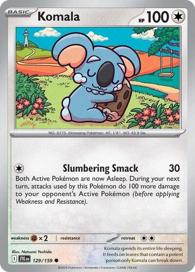 Scarlet & Violet Journey Together - 129/159 Komala Common