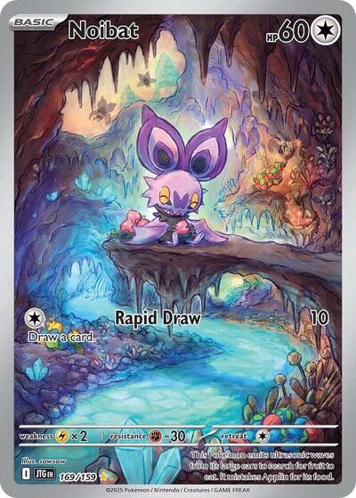 Scarlet & Violet Journey Together - 169/159 Noibat Illustration Rare