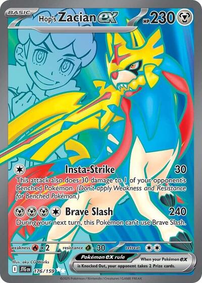 Scarlet & Violet Journey Together - 176/159 Hop's Zacian ex Ultra Rare