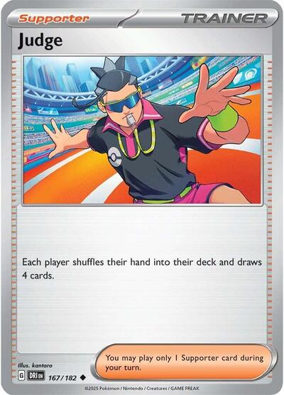 Scarlet & Violet Destined Rivals - 167/182 Judge Uncommon