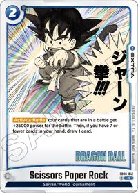 Manga Booster 01 - Scissors Paper Rock FB06-041 Rare