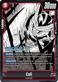Manga Booster 01 - Cell - SB01-011 SB01-011 Uncommon