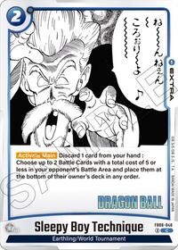 Manga Booster 01 - Sleepy Boy Technique FB06-046 Common