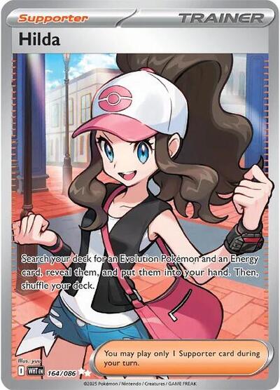 Scarlet & Violet White Flare - 164/086 Hilda Ultra Rare