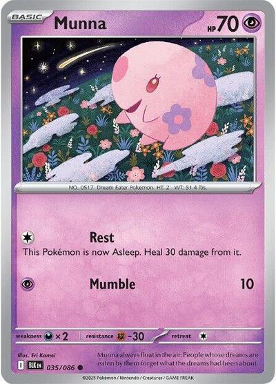 Scarlet & Violet Black Bolt - 035/086 Munna Common