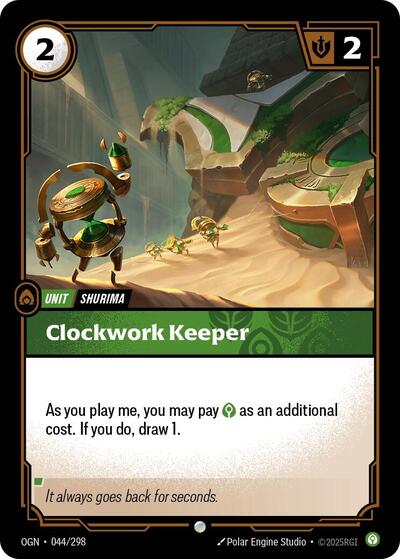 Riftbound - Origins - 044/298 Clockwork Keeper Common