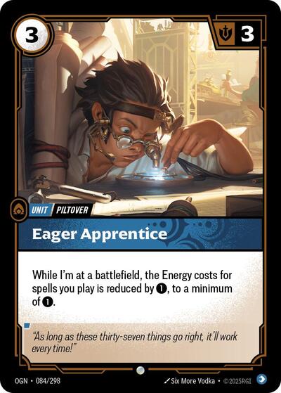 Riftbound - Origins - 084/298 Eager Apprentice Common