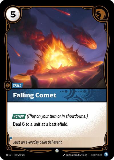 Riftbound - Origins - 085/298 Falling Comet Common