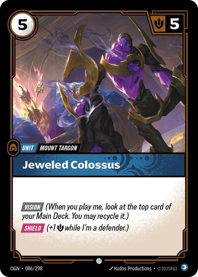 Riftbound - Origins - 086/298 Jeweled Colossus Common