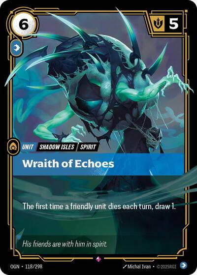 Riftbound - Origins - 118/298 Wraith of Echoes Rare