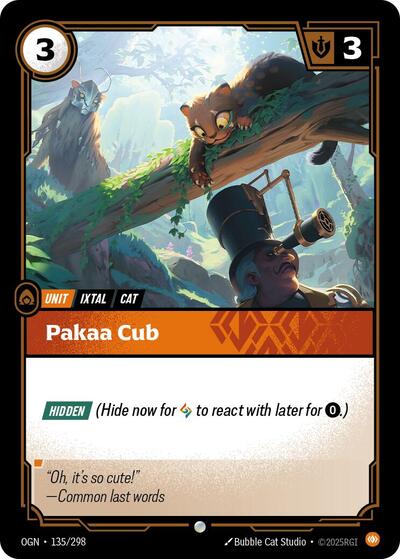 Riftbound - Origins - 135/298 Pakaa Cub Common