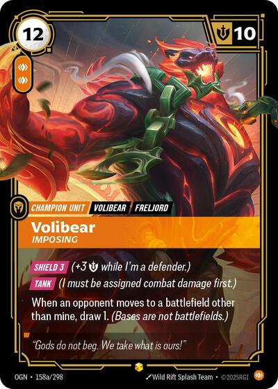 Riftbound - Origins - 158a/298 Volibear