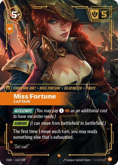 Riftbound - Origins - 162/298 Miss Fortune - Captain Epic