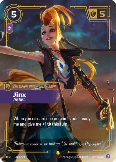 Riftbound - Origins - 202a/298 Jinx