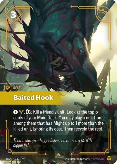 Riftbound - Origins - 242/298 Baited Hook Epic