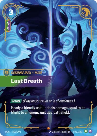 Riftbound - Origins - 260/298 Last Breath Epic