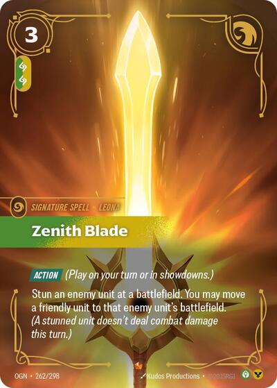 Riftbound - Origins - 262/298 Zenith Blade Epic