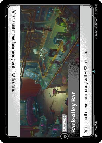 Riftbound - Origins - 277/298 Back-Alley Bar Uncommon