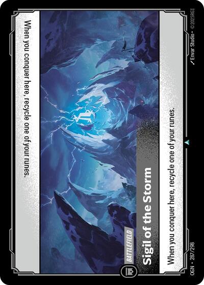 Riftbound - Origins - 287/298 Sigil of the Storm Uncommon