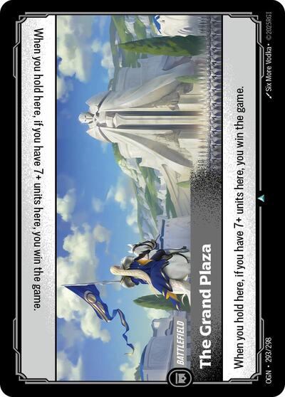 Riftbound - Origins - 293/298 The Grand Plaza Uncommon