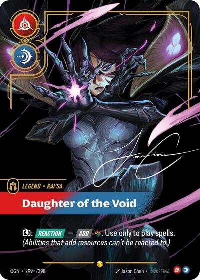 Riftbound - Origins - 299*/298 Kai'Sa - Daughter of the Void